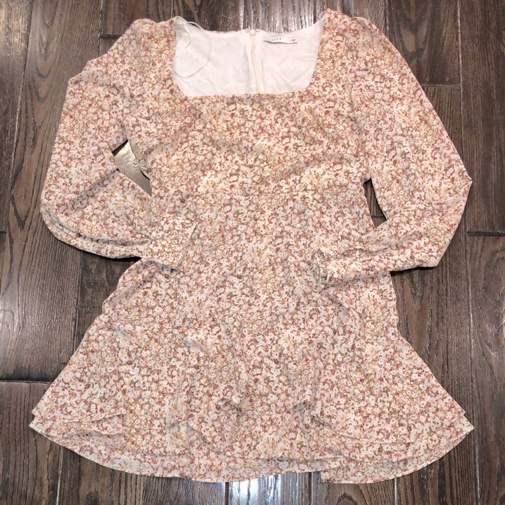 Lush floral ditsy dress boho size medium